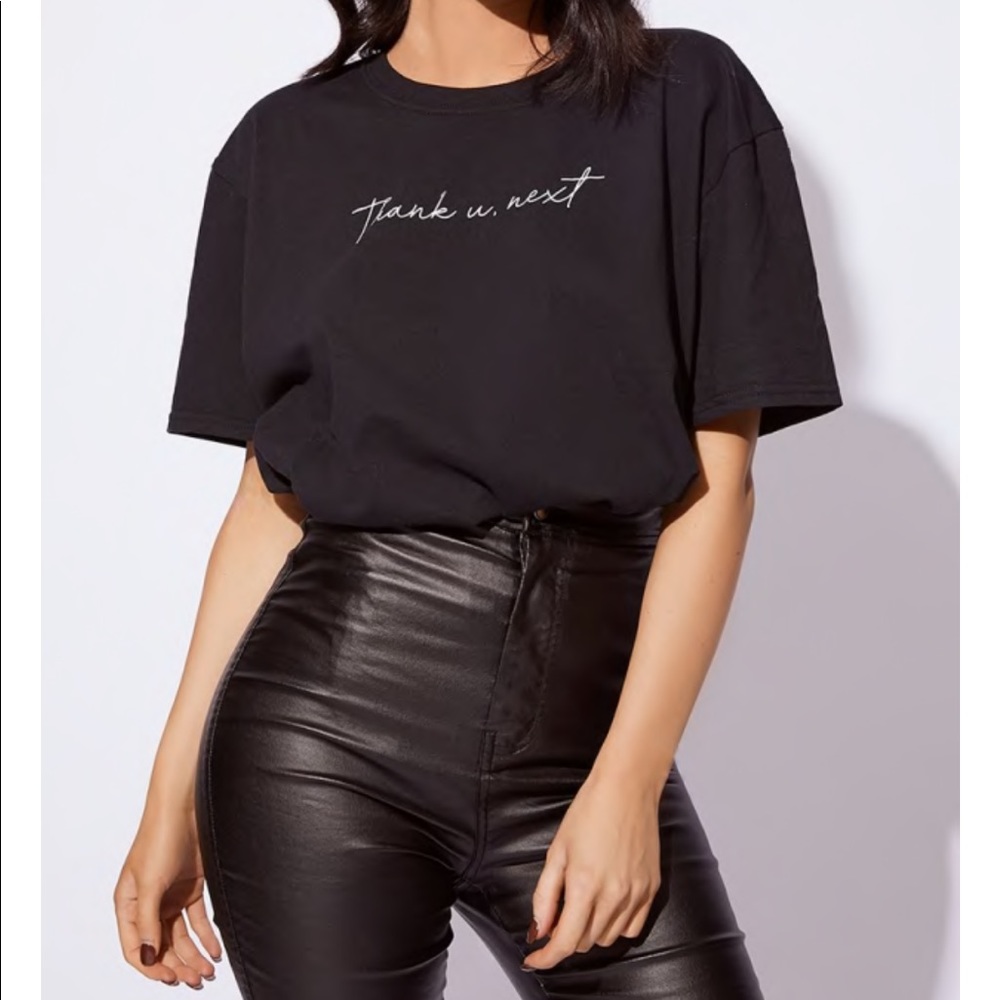 “Thank you, next” Black T-Shirt